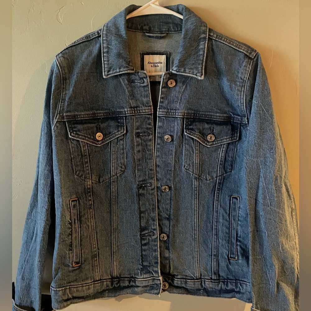 Abercrombie & Fitch Blue Jean Jacket